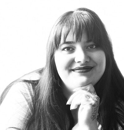 Portrait of Carine Blanchard, director of operations and client service at OKTO Solutions