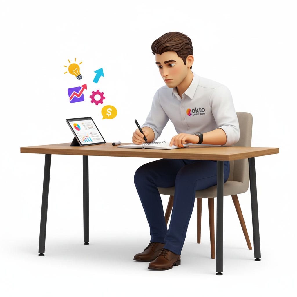 IT advisor planning the SharePoint structure of a Quebec small business
