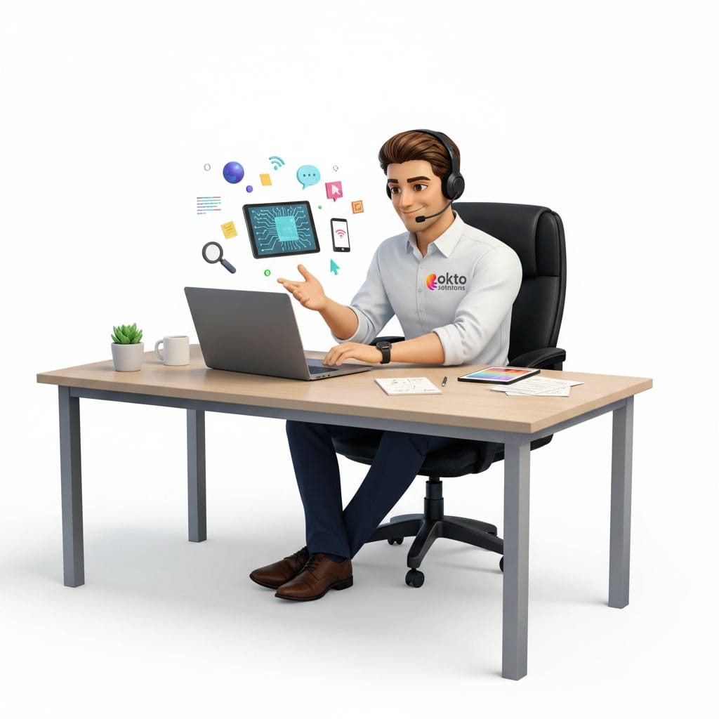 Remote IT support from OKTO Solutions