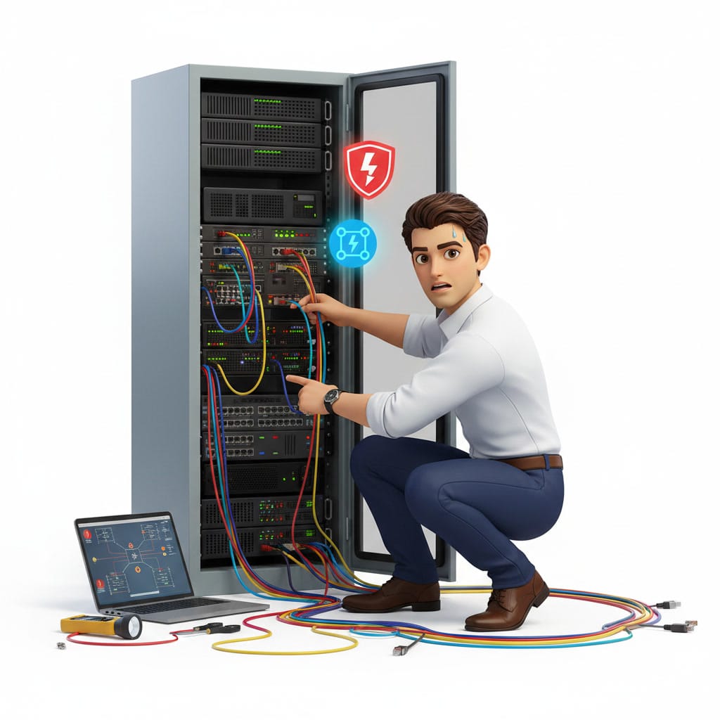 OKTO Solutions technician responding to an emergency after an email breach