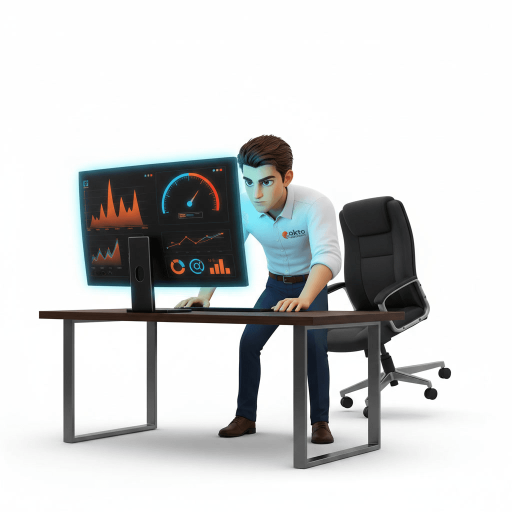 OKTO Solutions illustrates cybersecurity and the protection of a company’s data