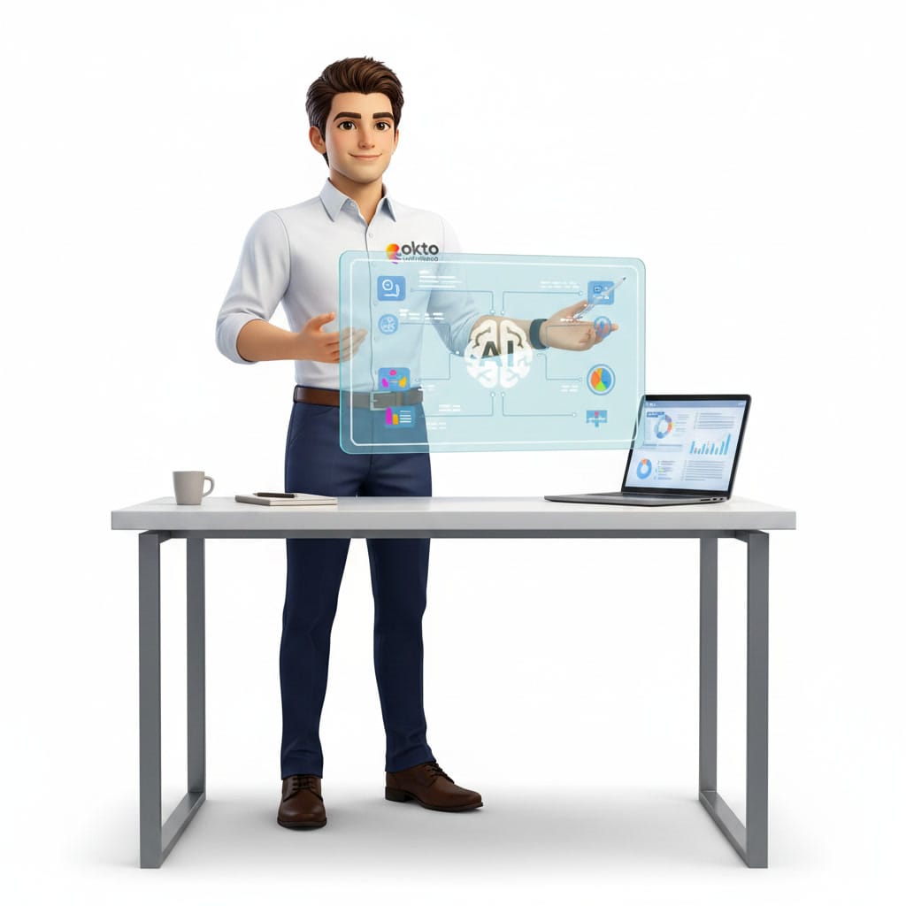 Business process automation through custom-built software