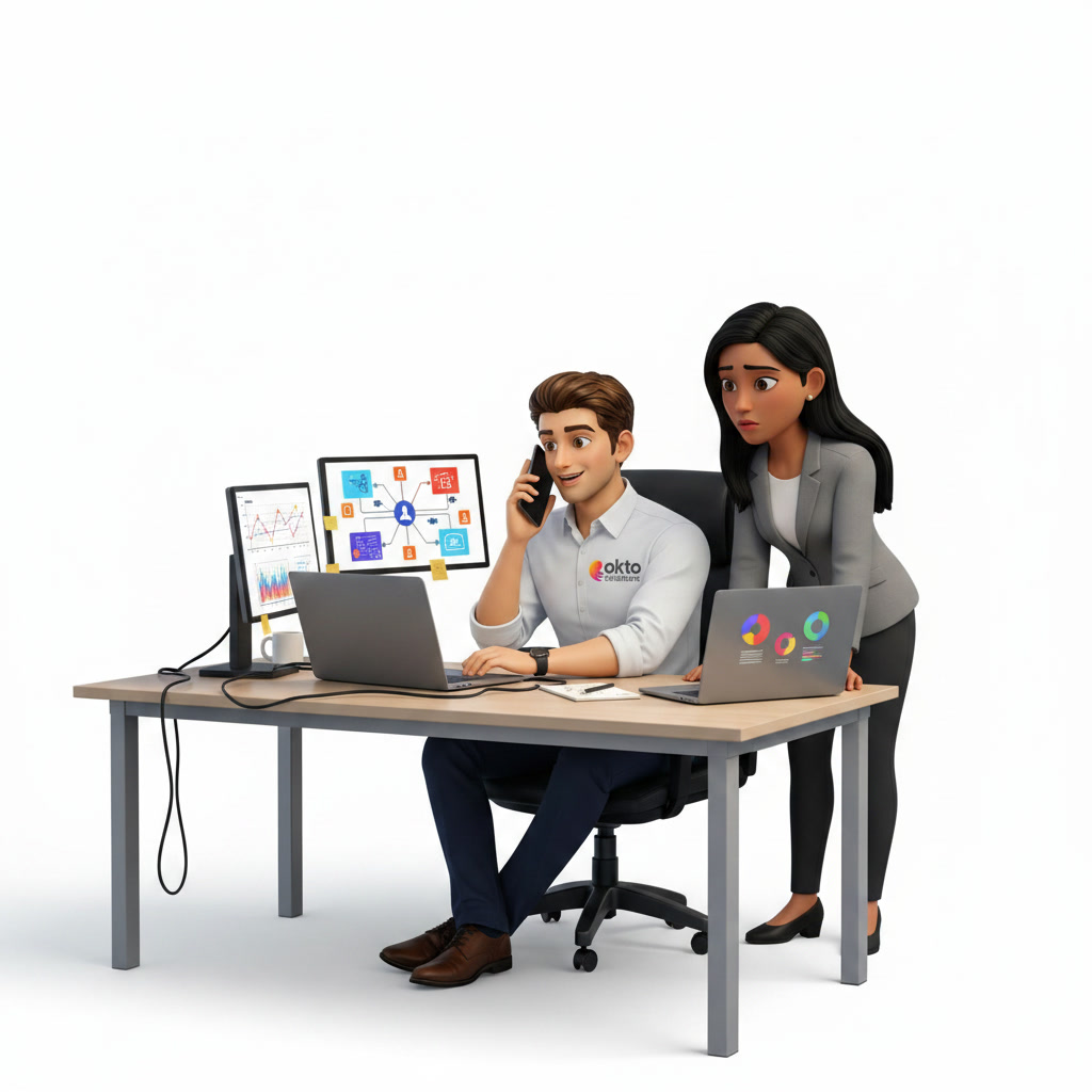 Soutien informatique par téléphone pour une PME de Shawinigan